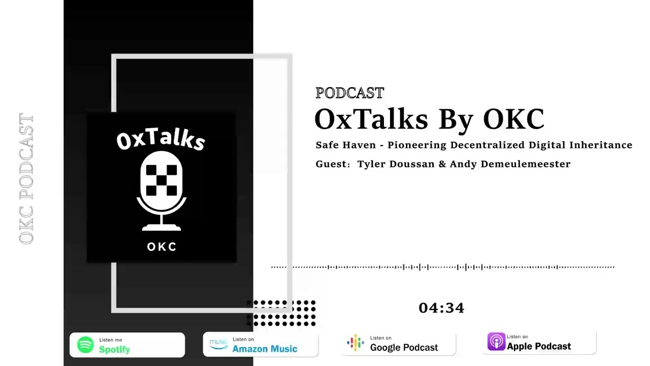 OKC 0xTalks Podcast | Safe Haven - Pioneering Decentralized Digital Inheritance