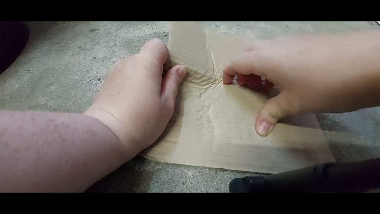 Cardboard ASMR/ destructive/ scratching|tearing and more| No talking 🥱