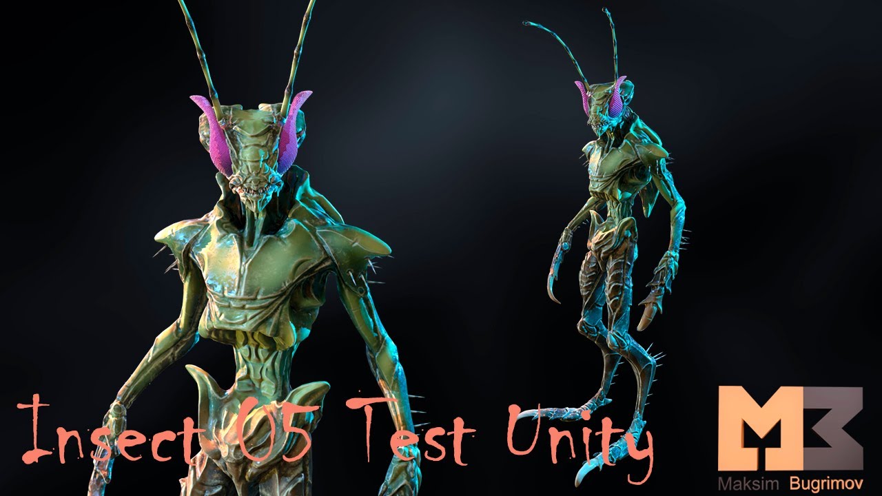 Creature Insect 05 Animations Unity