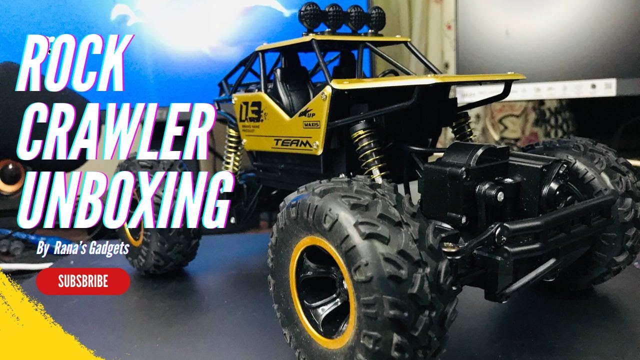 Rc Rock Crawler Unboxing - සුපිරි 4WD RC Crawler එක unboxing in Shinhala
