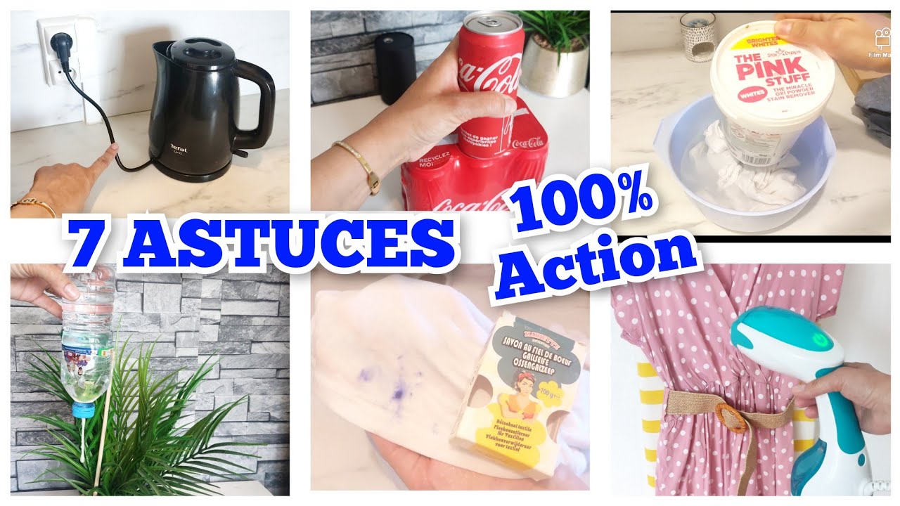 🌟7 ASTUCES ✅ 100% ACTION 😱 À CONNAÎTRE  👍👍