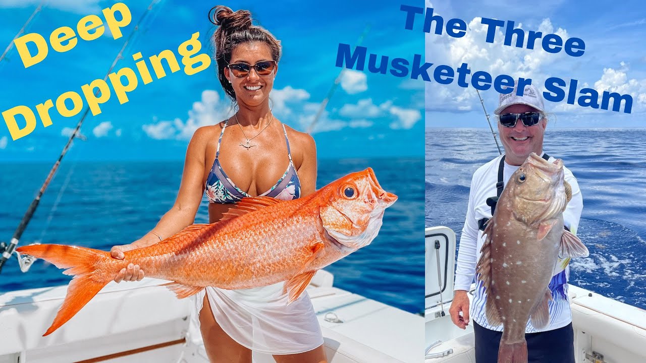 Deep Dropping For Queen Snapper, Snowy Grouper & Tilefish With Nicole Spenc