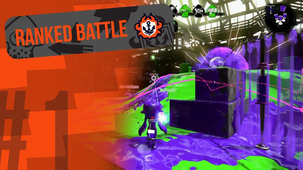 Splatoon 2 - Humpback Pump Track Splat Zones [Ranked Battle #1]