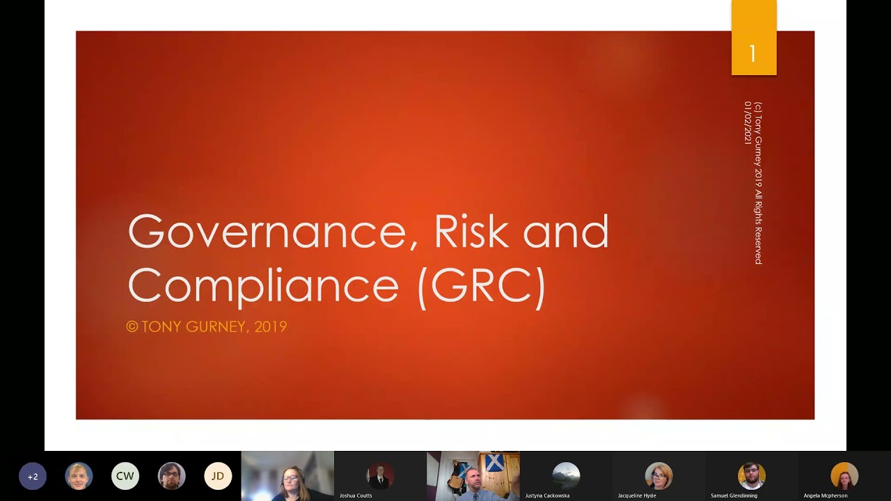 2021 Governance, Risk and Compliance - Introduction