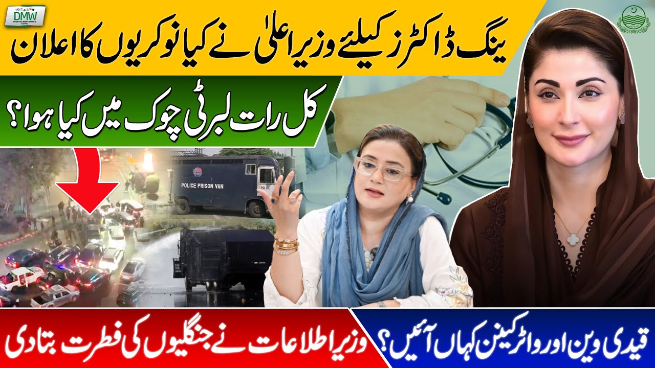 Street Movement Flopped in Punjab| Jobs in Health Department | Azma Bokhari Vlog | GOP