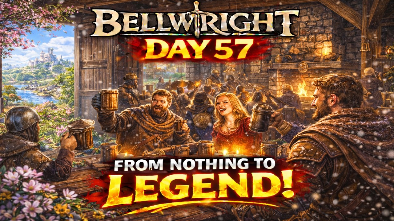 Let's Play Bellwright - Day 57 - researched Tavern 🍺🏠, Food Bag 🥖🎒, and Quilted Trousers 👖🛡️