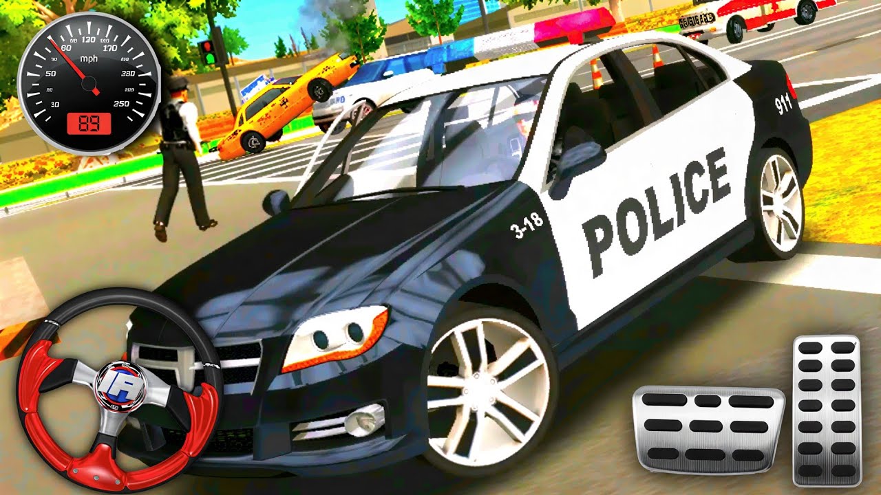 Vechile Games - Police Car Driving Simulator 3D - Police Simulator Patrol Officers - Police cop Game