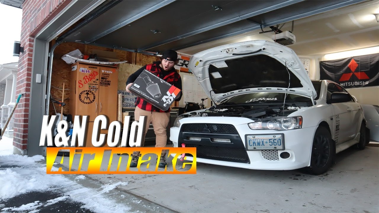 Installing A K&N Cold Air Intake On 2.4L Mitsubishi Lancer!