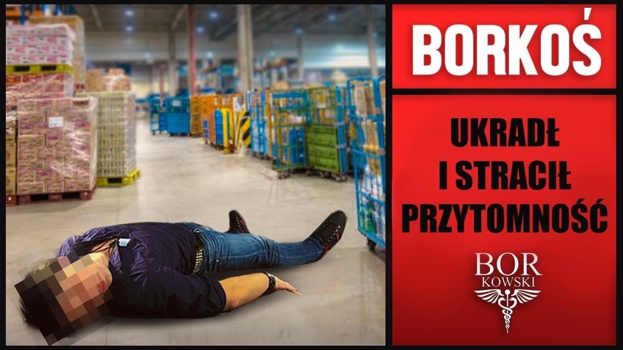UKRADŁ PO CZYM STRACIŁ PRZYTOMNOŚĆ