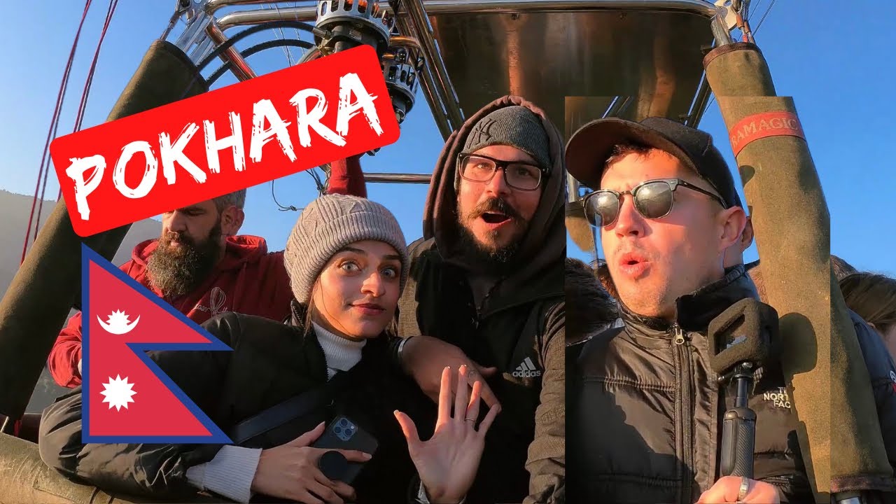 POKHARA 🇳🇵 Hot Air Balloon