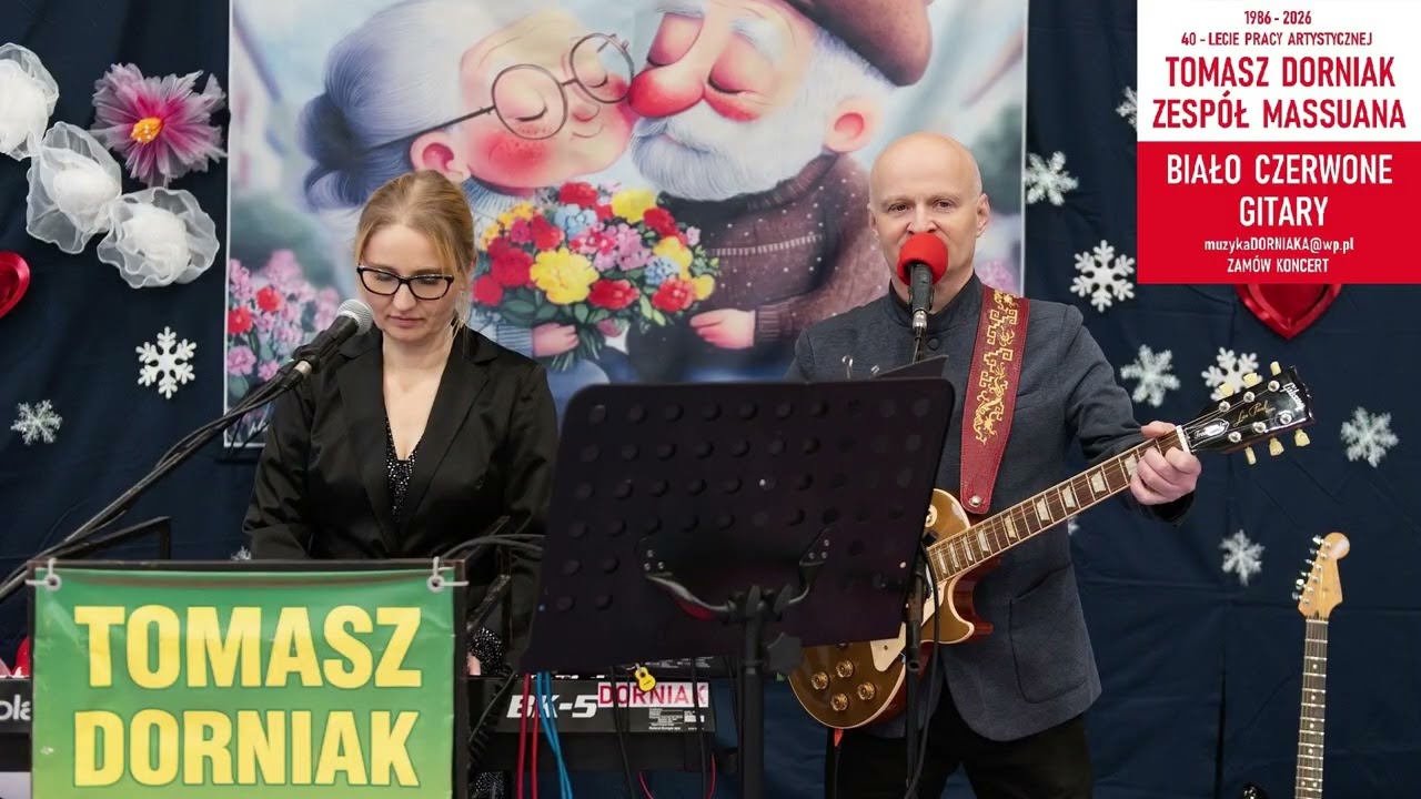 Bal Seniora Żukowo. Tomasz Dorniak MASSUANA #biesiada #muzyka #seniorzy #koncert #senior #energia