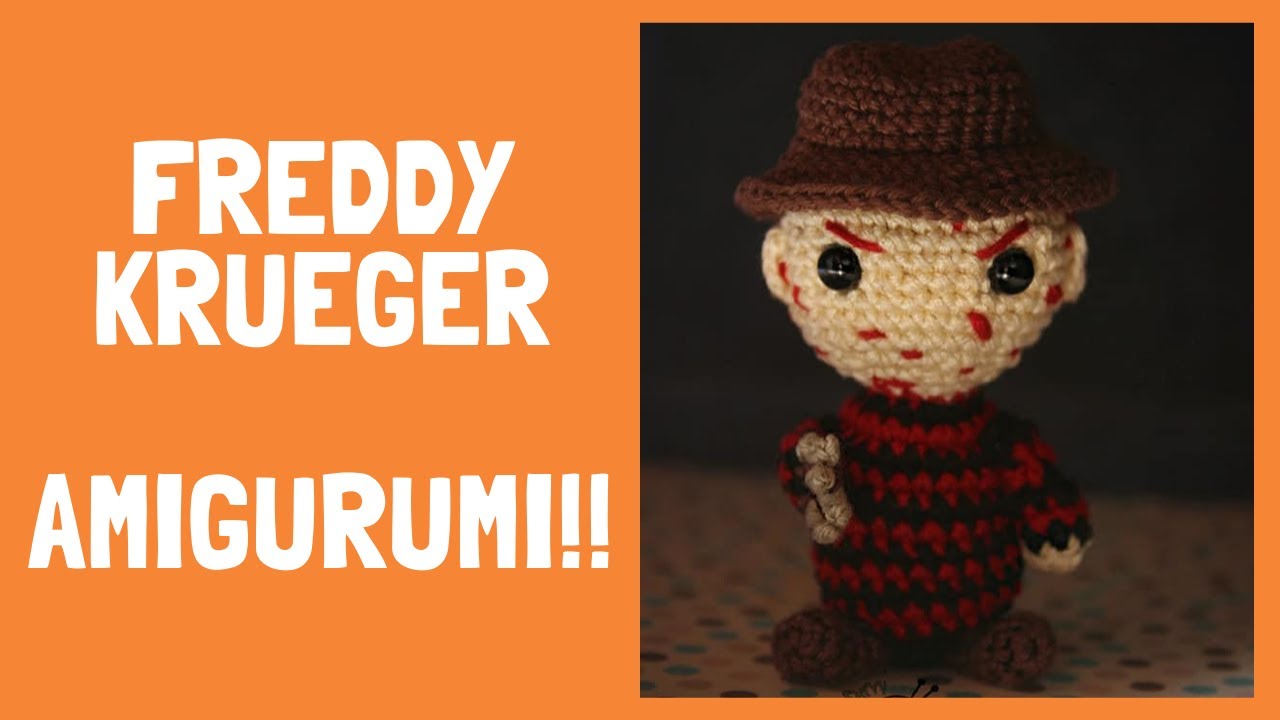 Cómo tejer a FREDDY KRUEGER amigurumi🎃