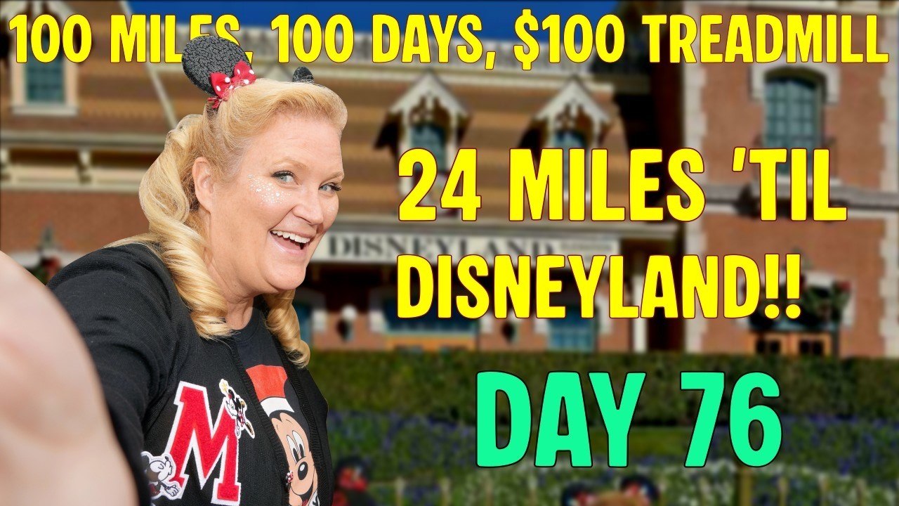 100 Miles, 100 Days, $100 Treadmill  Day 76