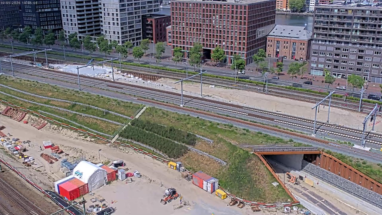 Station Amsterdam Centraal Dijksgracht, Livestream ProRail