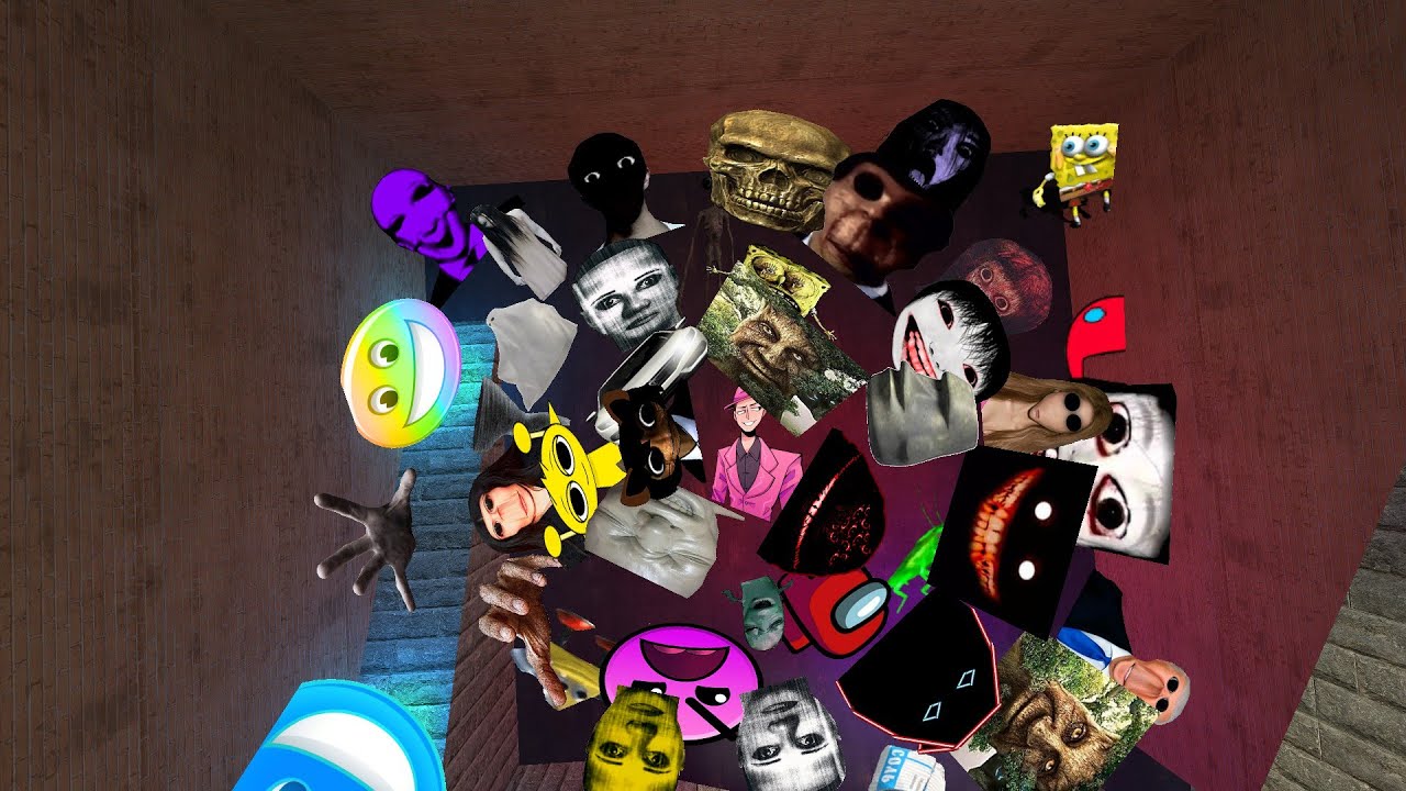 I'M YOSHIE KAYAKO SELENE  NEXTBOT AND ALL GARRY'S MOD #garrysmod