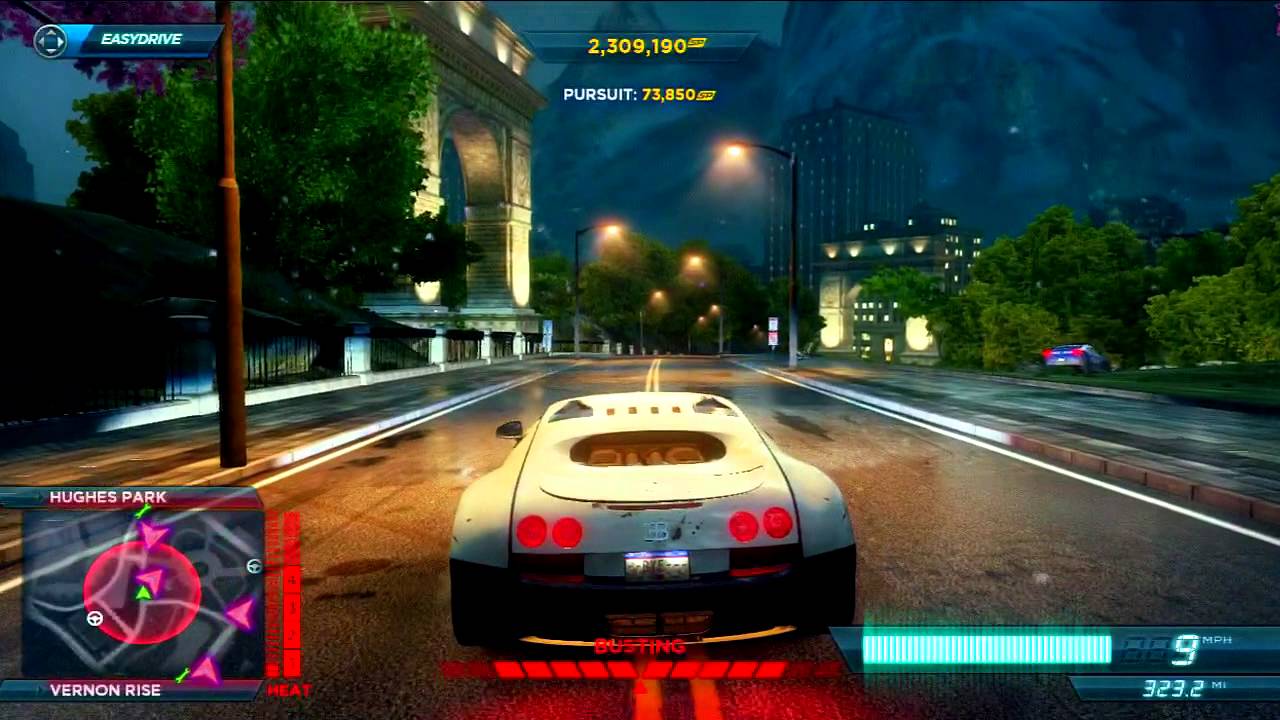 Need For Speed Most Wanted Police CHASE  PT 4 - BUGATTI