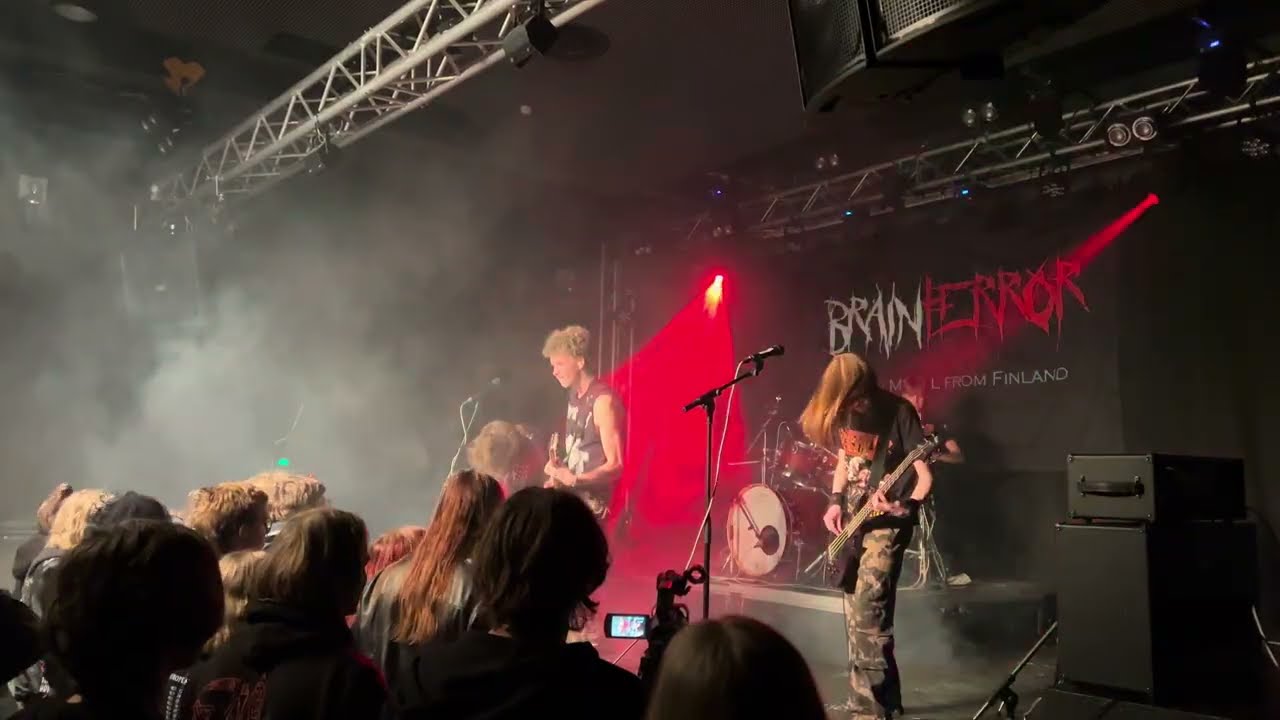 Brainterror - Worship The Fear (Nuorten taide- ja toimintatalo Vimma • Turku • Åbo • 12.12.2025)