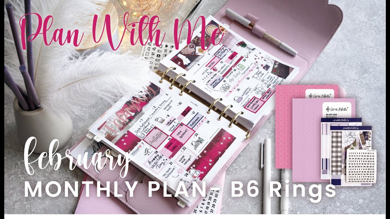 How to Monthly plan in your B6 Cloud!📆 ft. new SPC B6 monthly kit!🤩