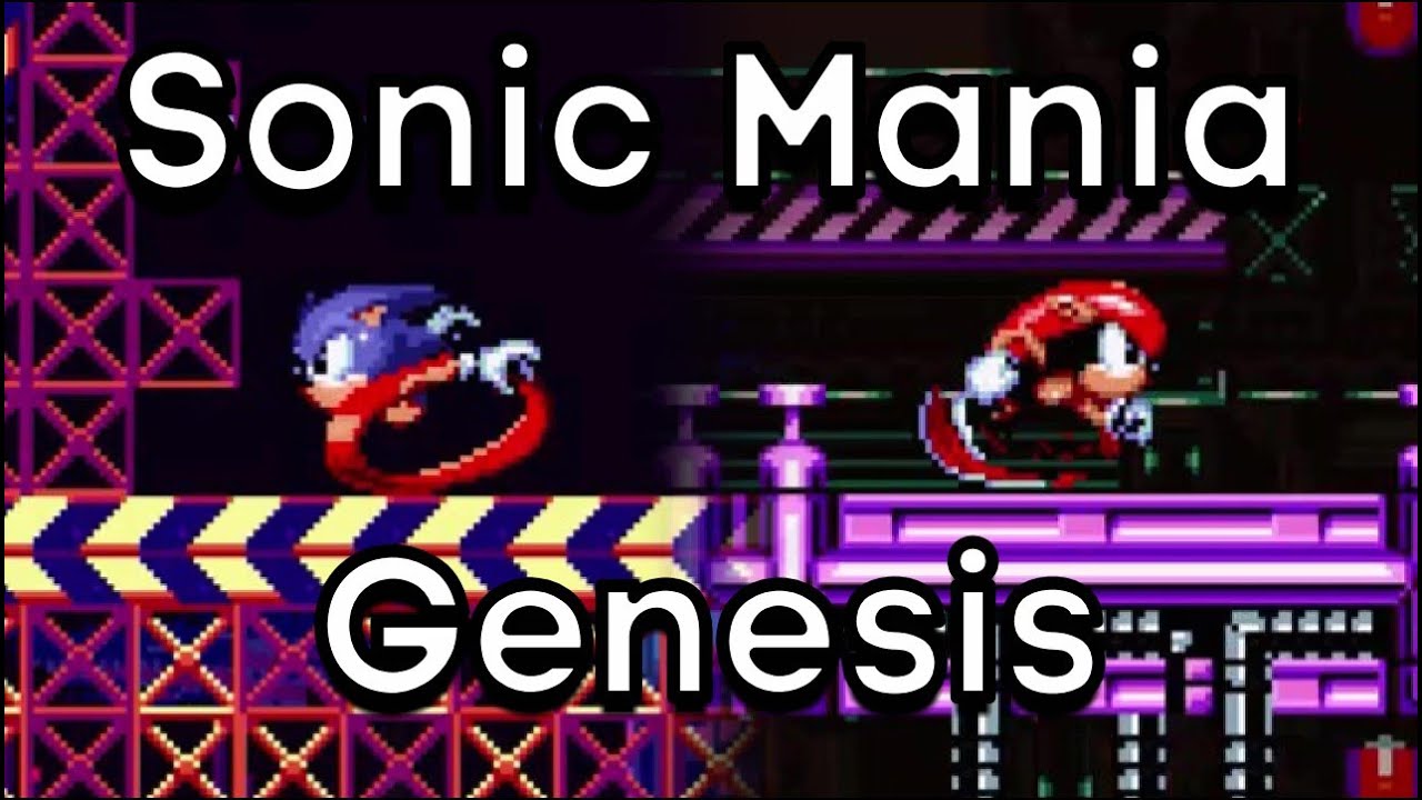 Sonic Mania but on the Sega Genesis! - Sonic Mania Mods