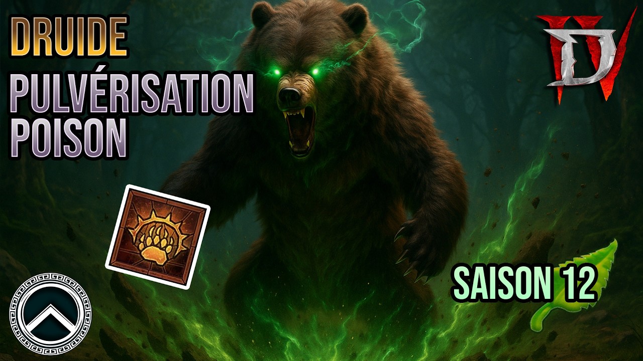 DRUIDE - PULVÉRISATION POISON ★ BUILD DIABLO 4