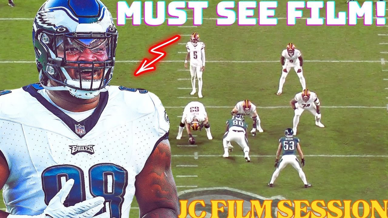 Here's How Jalen Carter Absolutely Dominated The Commanders OL! 🔥