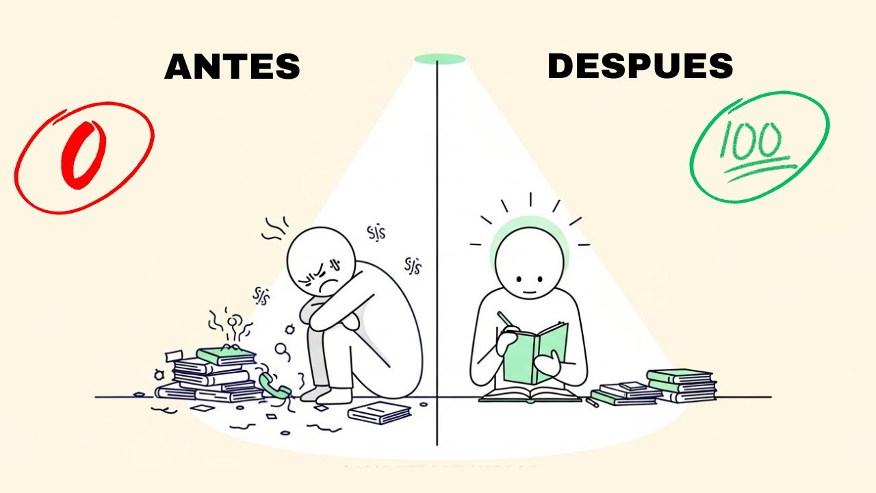 Estudiar más, te está haciendo peor estudiante (y nadie te lo dijo) #estudio #hábitos