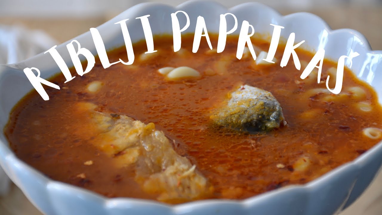 PIKANTNI RIBLJI PAPRIKAS NA MOJ NACIN  (FISH STEW)