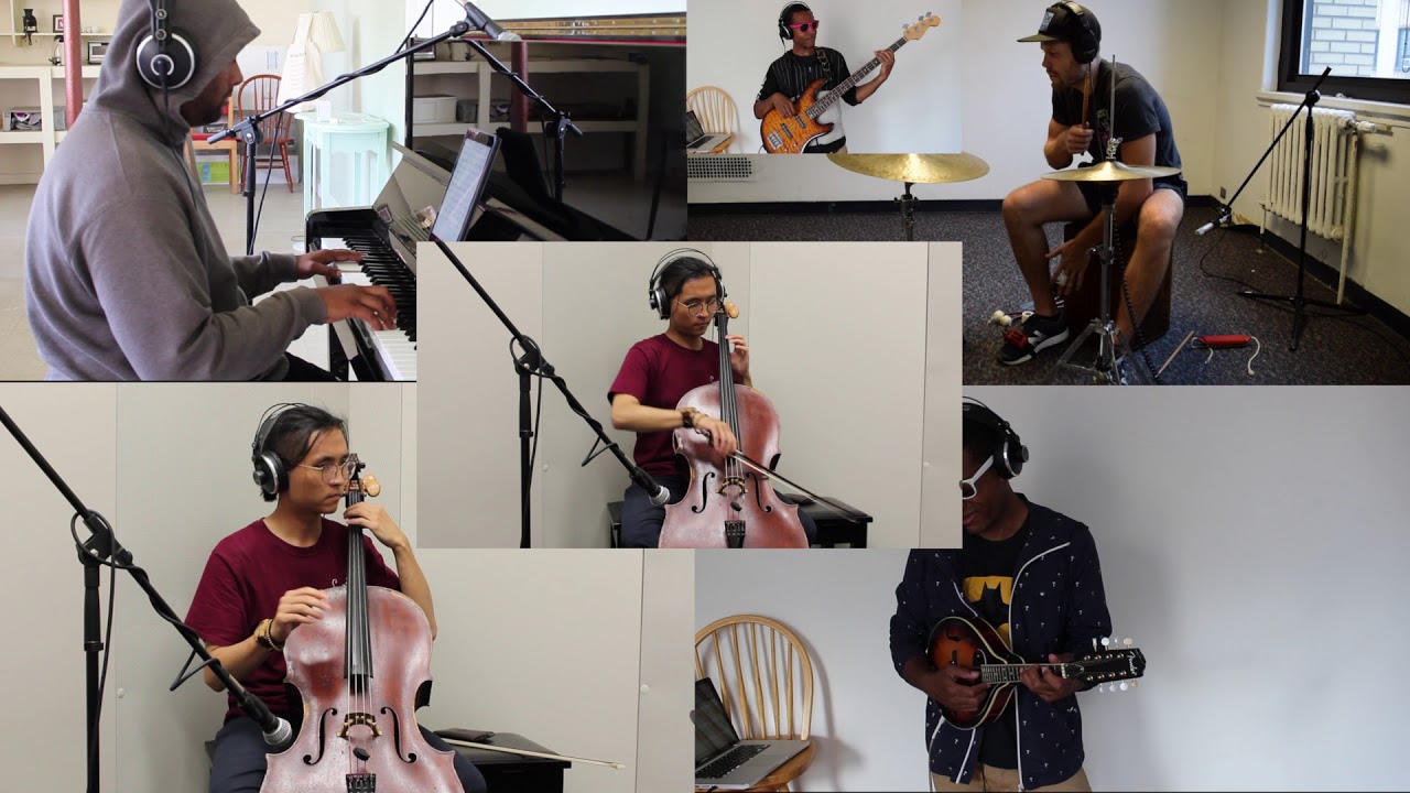 Souk Eye - Gorillaz (Violin/Cello/Piano/Cajon Cover) - Warp Trio