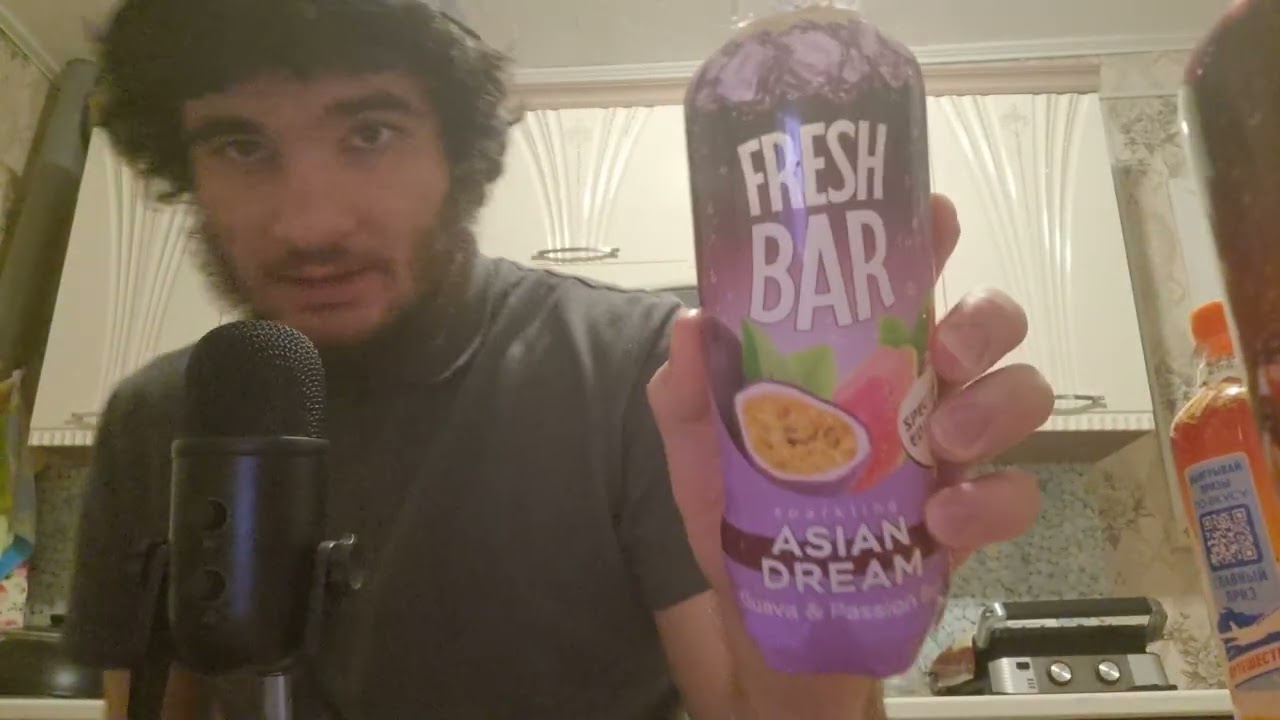 АСМР ПРОБУЮ МАРМЕЛАДКИ ChupaChups И ГАЗИРОВКИ FreshBar