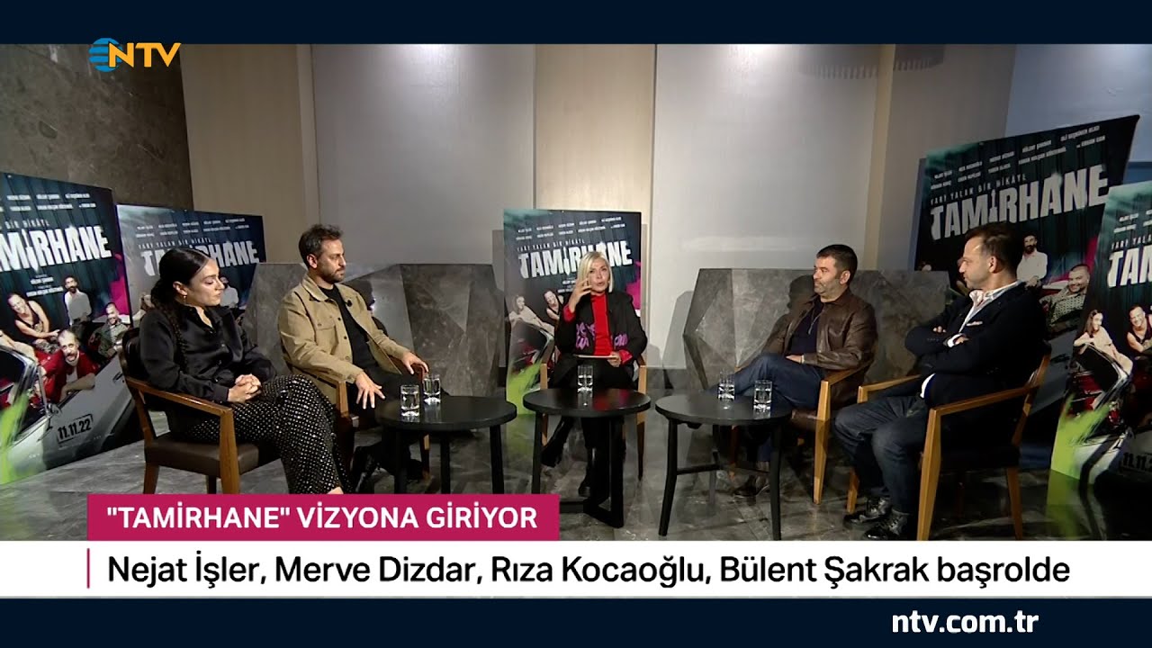 ''Tamirhane'' film ekibi Gece G&uuml;nd&uuml;z'de G&uuml;lay Afşar'ın konuğu oldu (Gece G&uuml;nd&uuml;z 7 Kasım 2022)