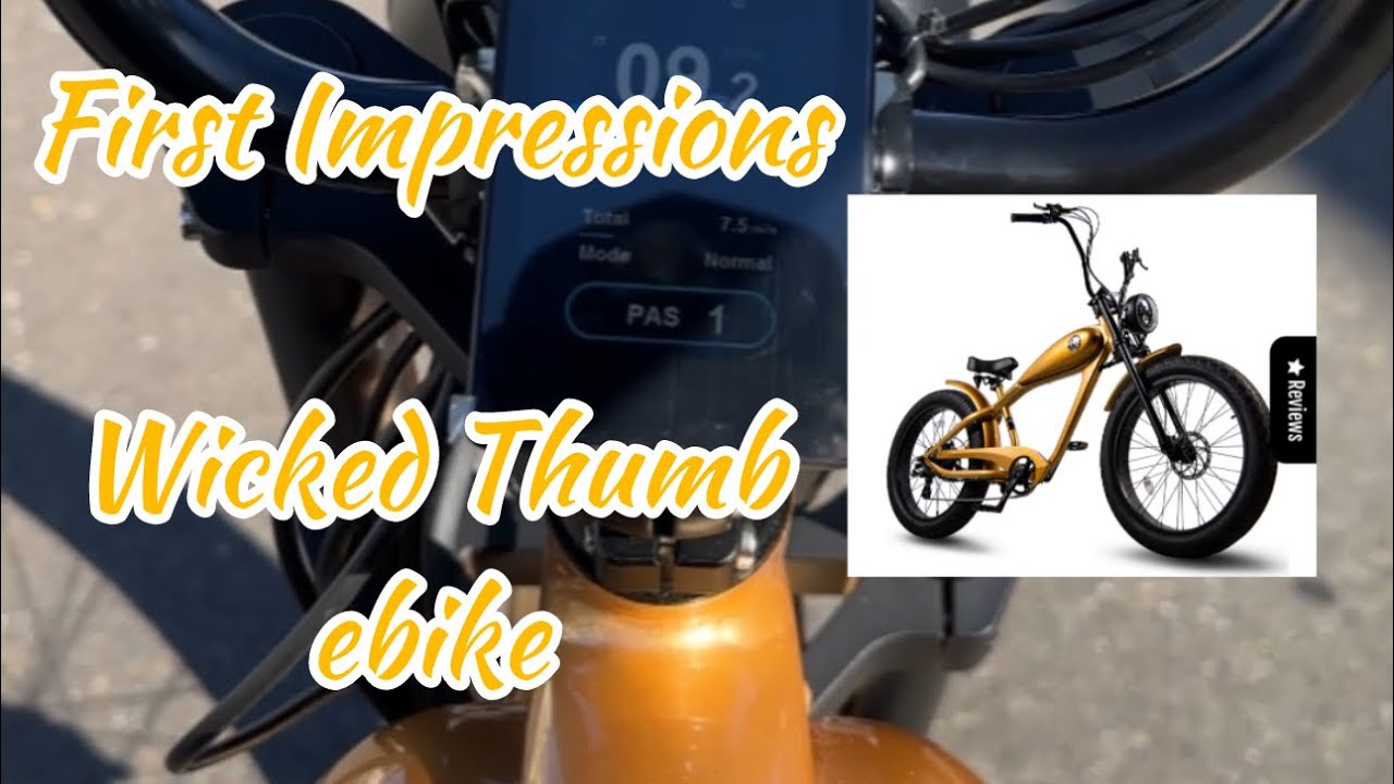 Wicked Thumb electic bike “ebike”