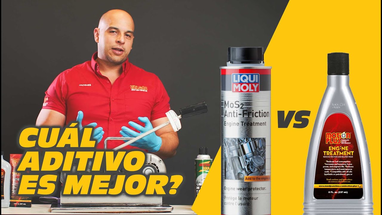 Cuál  Aditivo Anti-Fricción es Mejor?  Liqui Moly vs. Motion-Plus