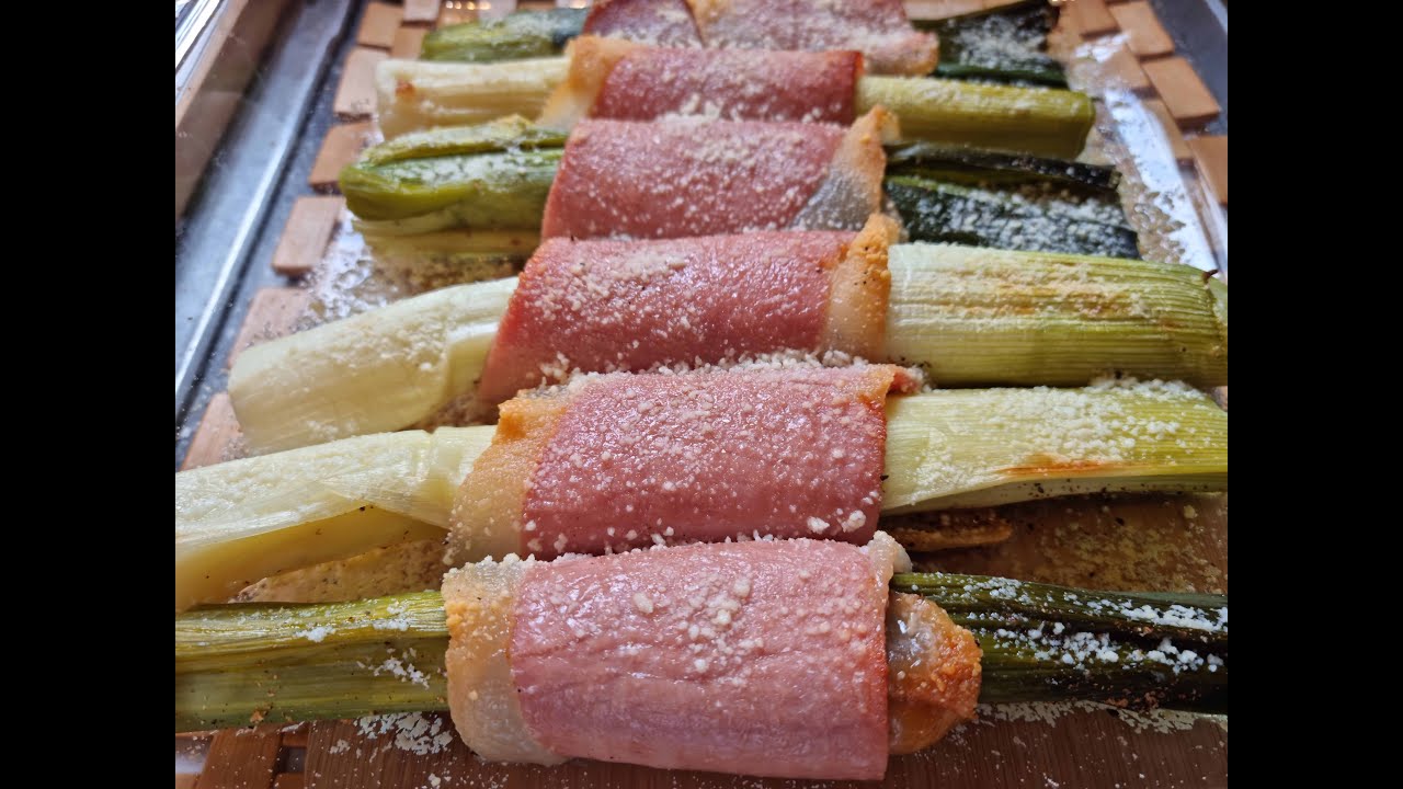 POIREAUX AU JAMBON CRU