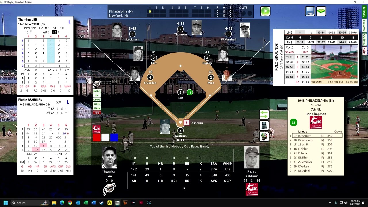 How to Play PC Replay Baseball (in HD)