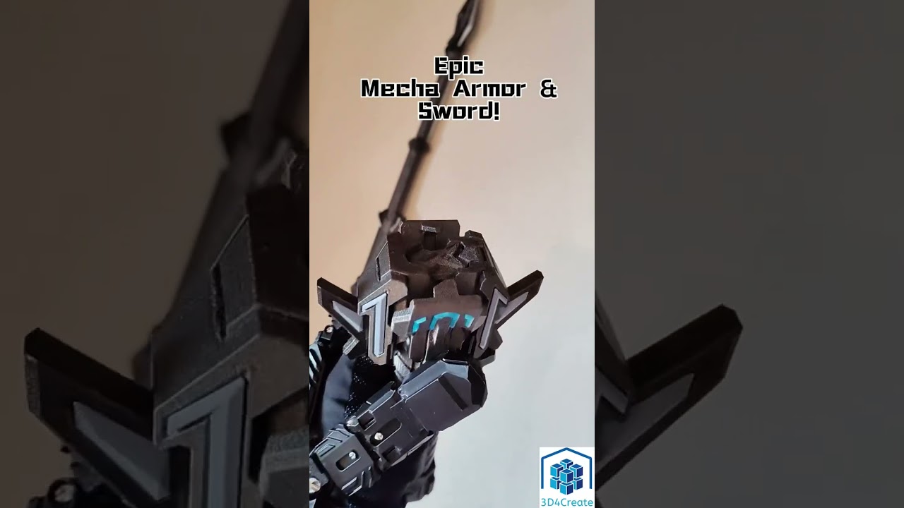 Epic Mecha Armor and Sword! 