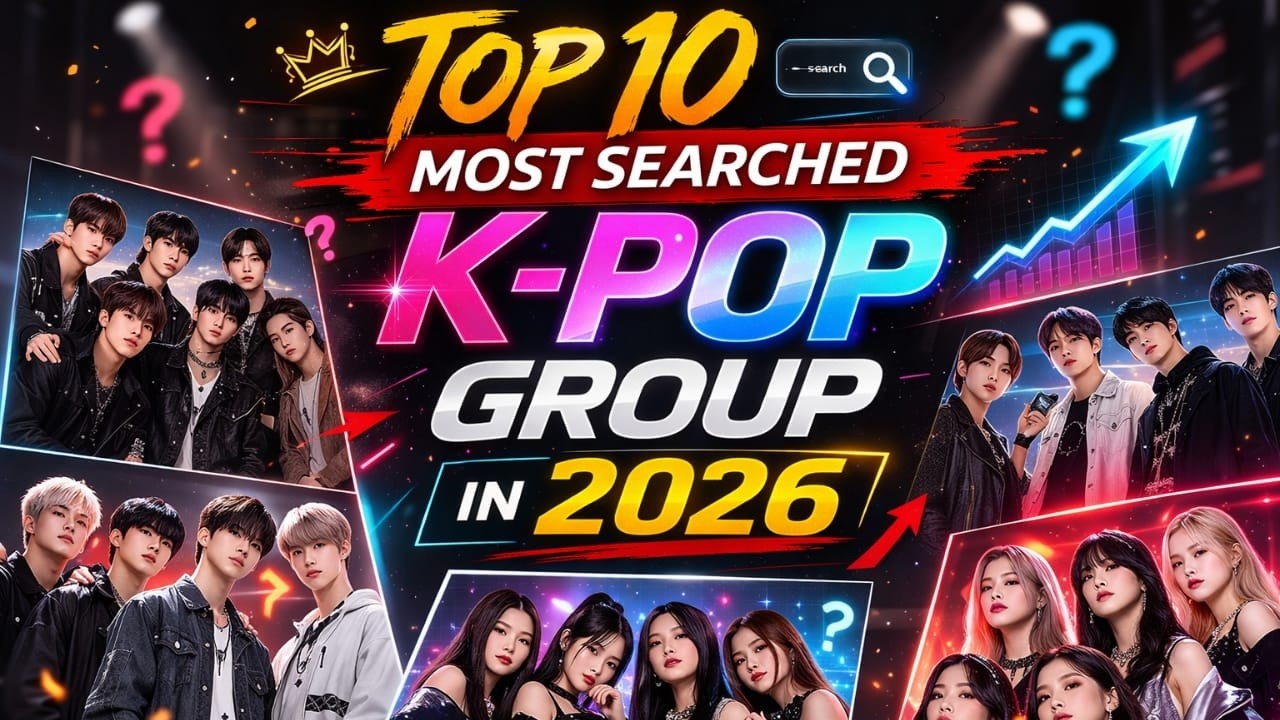 Топ-10 самых популярных K-pop групп по запросам в поисковых системах в 2026 году.