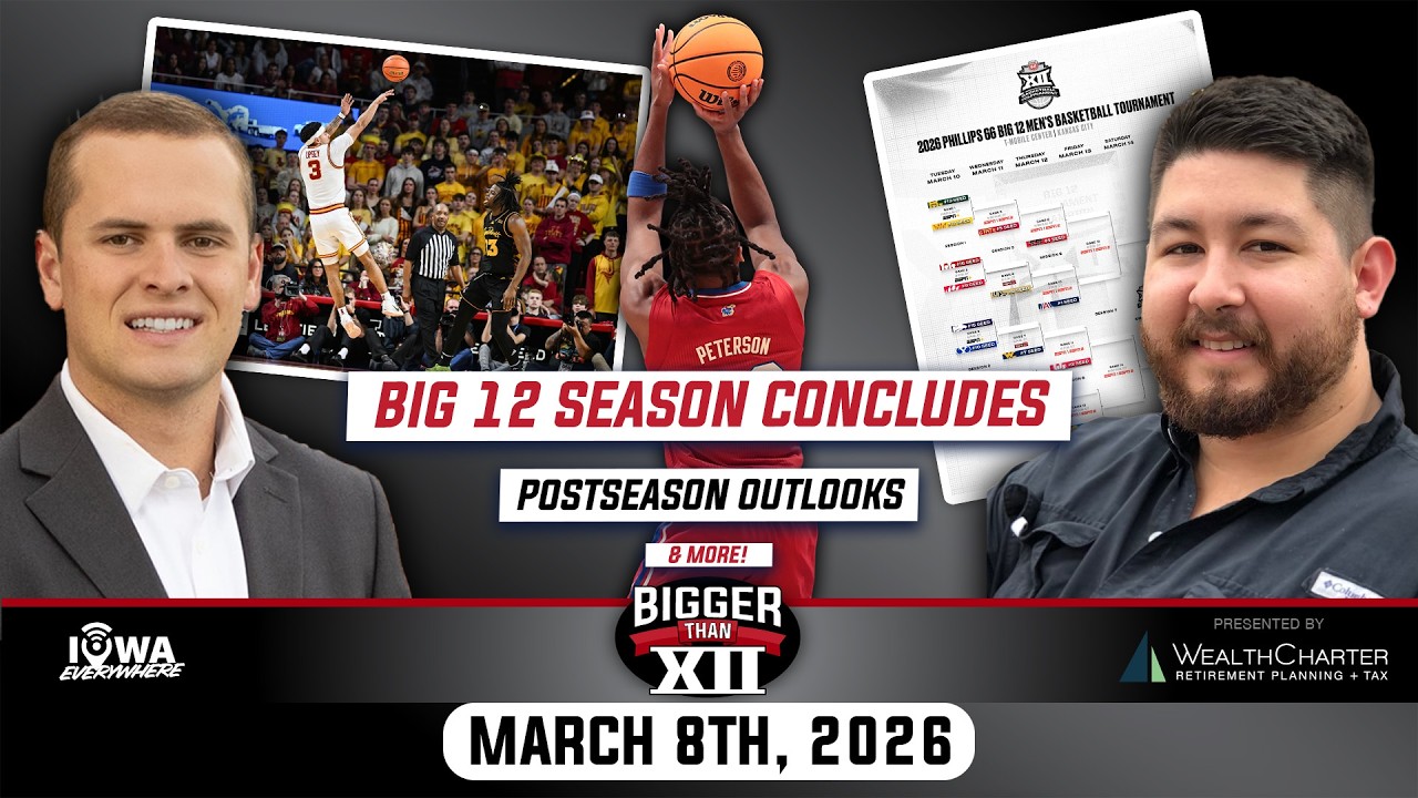 Big 12 Season Concludes, KC Preview, Bracketology, and more | Bigger Than 12