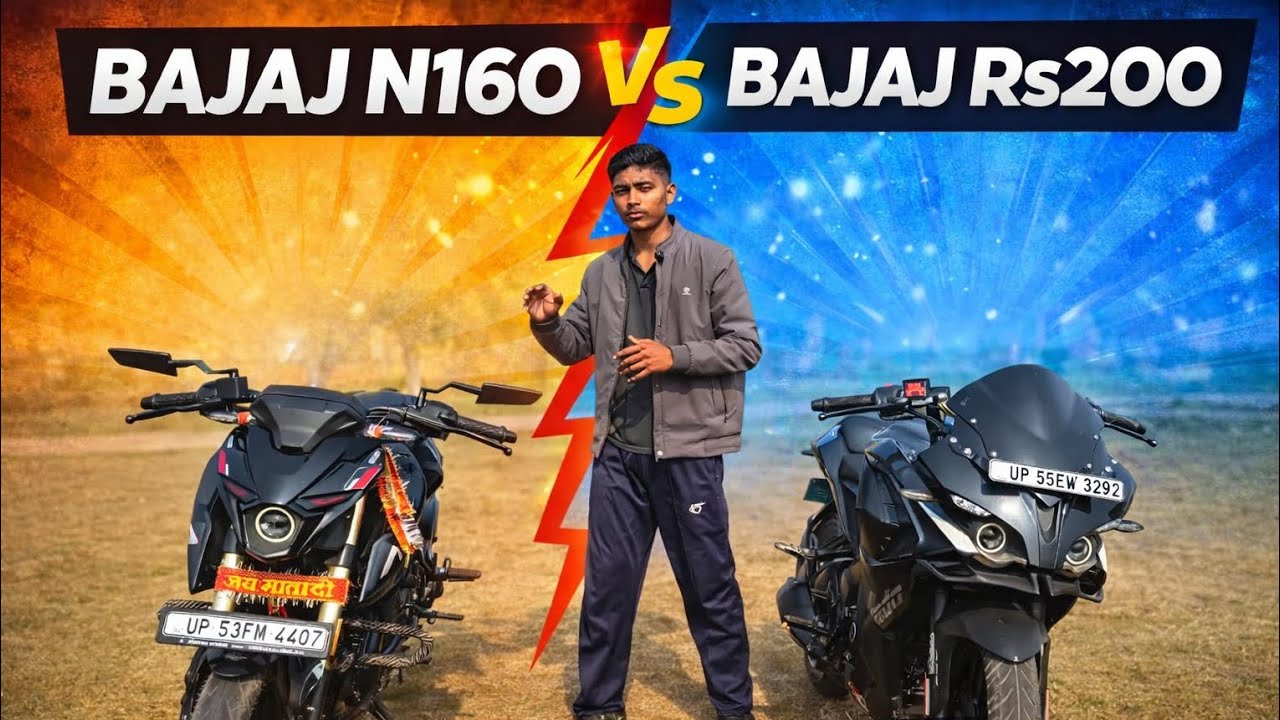 Bajaj n160 Vs Bajaj Rs 200 Comparison video 2026 || @cityriders