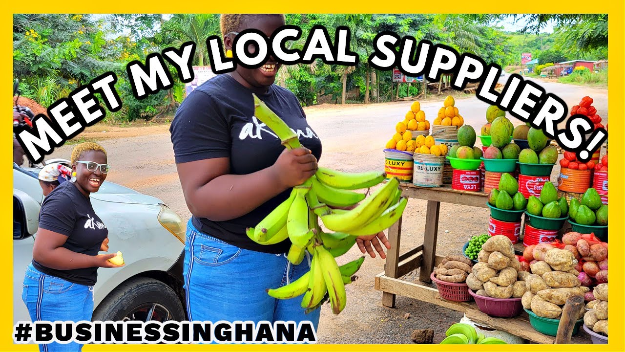 I HAVE FOUND FARMERS TO SUPPLY MY GROCERY STORE IN GHANA! | BUSINESS IN GHANA