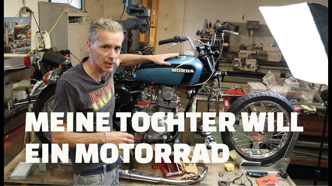 Meine Tochter will ein Motorrad Honda CB125 K5 und wie geht es weiter mit meinem Honda CX500 Projekt
