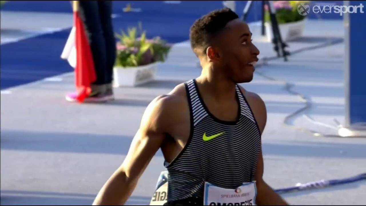 David Omoregie Wins Men's 110m Hurdles at IAAF World Challenge League Berlin 2016