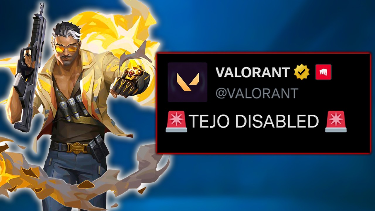 Tejo just got REMOVED from VALORANT...