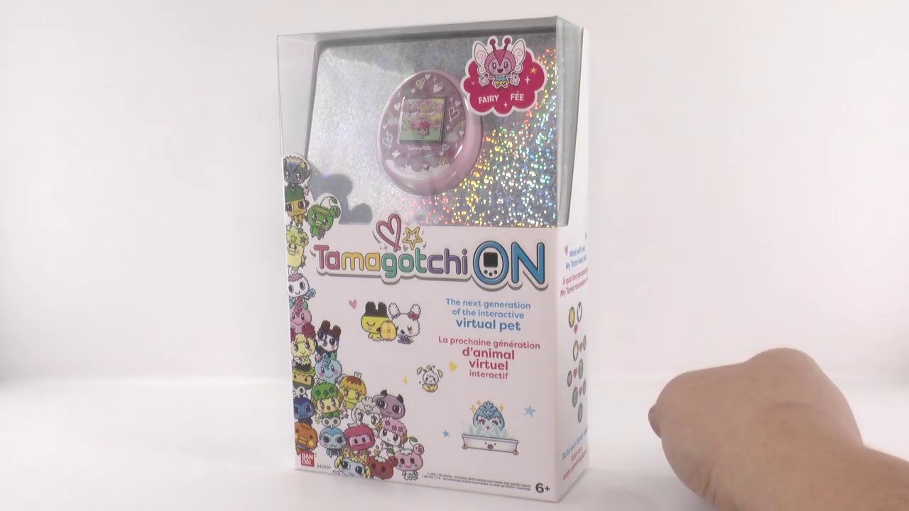 Tamagotchi ON pink fairy