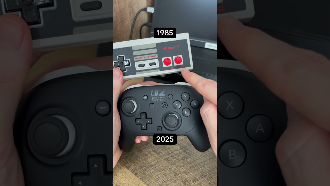 Контроллеры Nintendo одинаковы