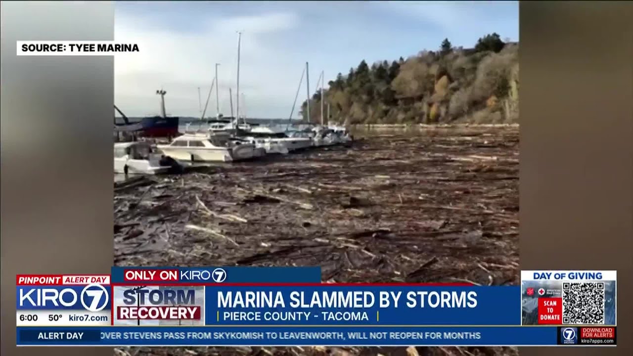 Tacoma Marina facing tens of thousands in damages after storms