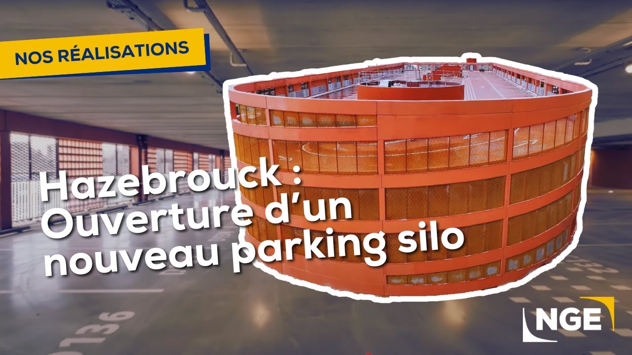 🚧 Hazebrouck : Ouverture du nouveau parking silo de la gare !