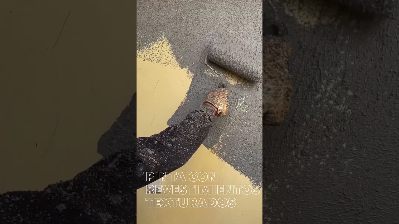 Revestimiento texturado a rodillo      1 • video