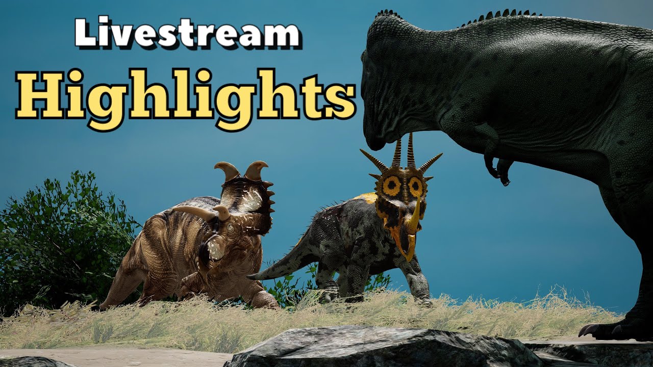 Path of Titans. Officials PvP Gameplay. Stream Highlights. Vol 1