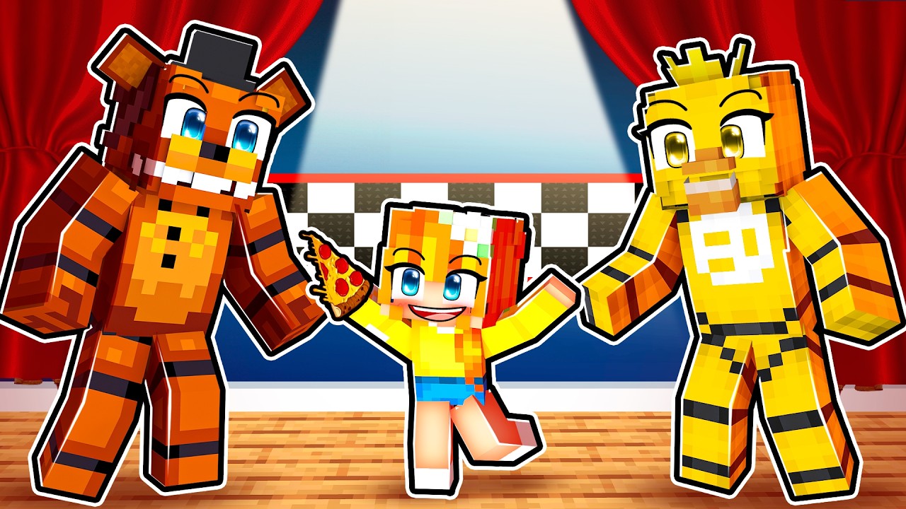 Adopted by FREDDY FAZBEAR in Minecraft!