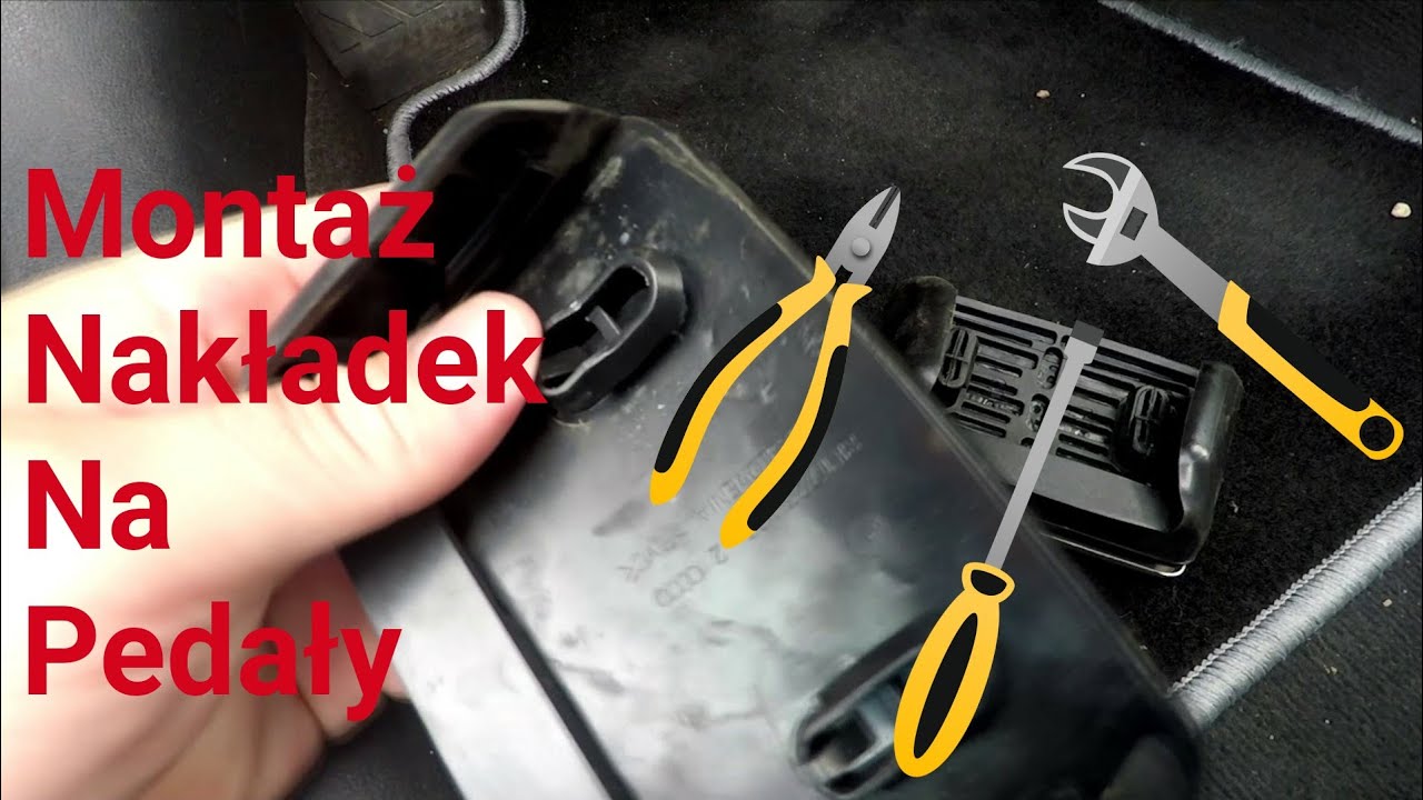 Installation of pedal covers